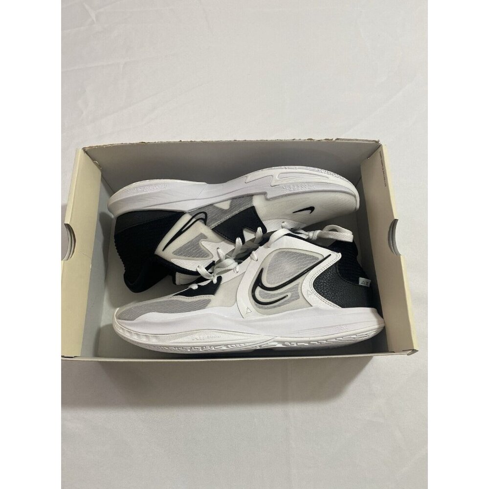 New Mens Size 11.5 White Black Nike Kyrie Low 5 Basketball Shoes DJ6012 102